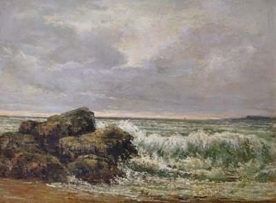 Die Welle, 1869 von Gustave Courbet